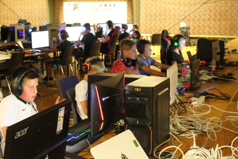 Nogle af gamerne var mere friske end andre. Men stemningen var hyggelig. 